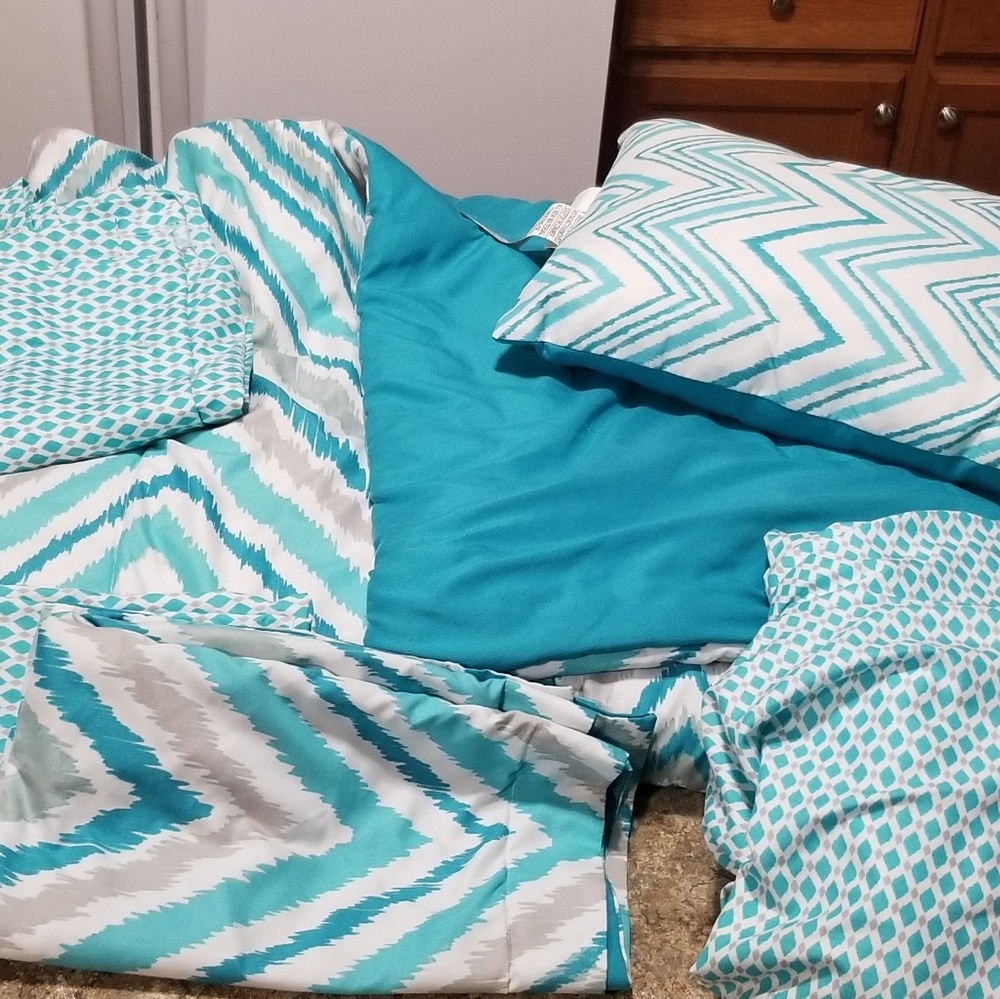 Twin size bed in a bag